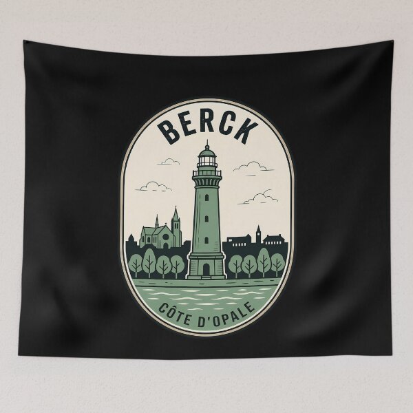 Item preview, Berck France Cote d'Opale Vintage Travel Emblem designed and sold by k3rstman1.