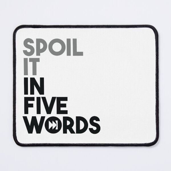 Item preview, FiveWordSpoilers - Spoil it in five words - Vertical designed and sold by FiveWordSpoilers.