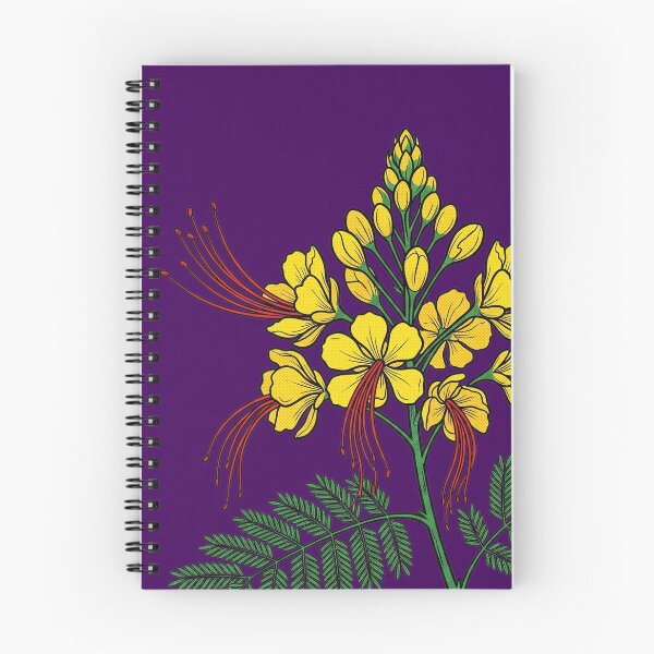 Item preview, The Crimson Filament: Caesalpinia gilliesii Botanical Print designed and sold by FreiherrPK.