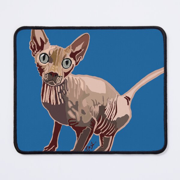 Item preview, Merlin the Sphynx Cat designed and sold by TinaJostDesigns.