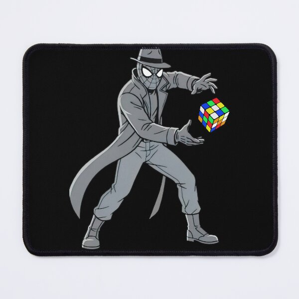 Item preview, Spider-Noir with a Rubik’s Cube designed and sold by NgocLanDesign.