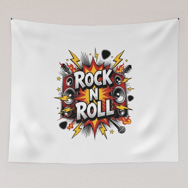 Item preview, Rock N Roll designed and sold by zakvisuals.