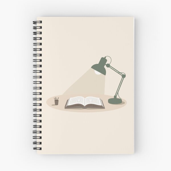 Item preview, Cozy Study Lamp Desk Art designed and sold by TrendMorphic.