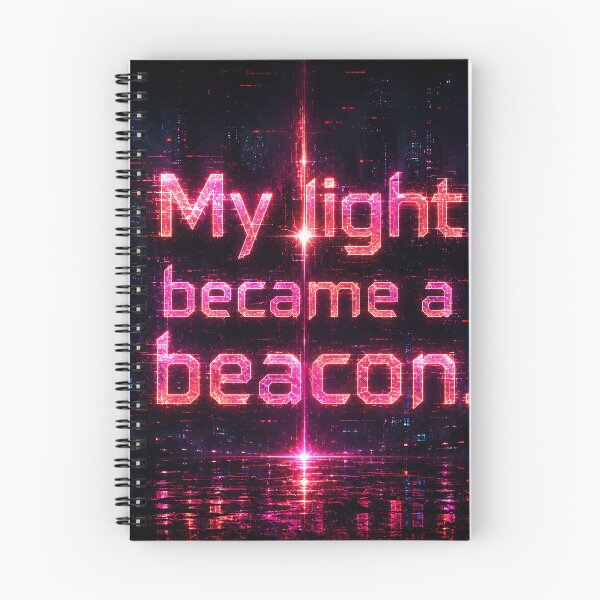 Item preview, My light became a beacon.(Cyberpunk ver) designed and sold by MaxDreamsArt.