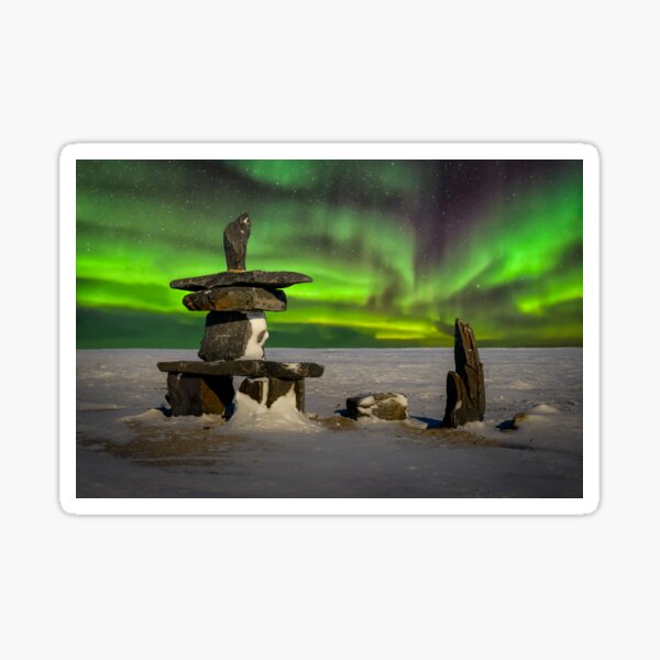 Item preview, Aurora Borealis Over Hudson Bay designed and sold by Brent Hussin.