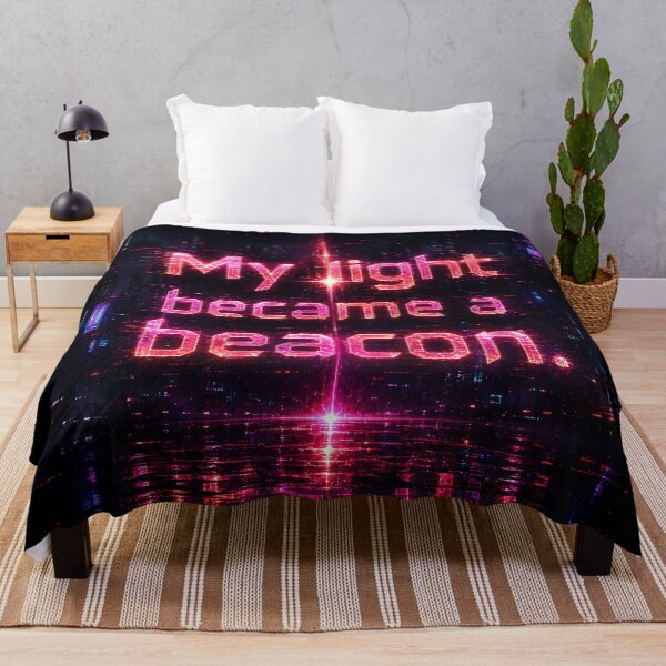 Item preview, My light became a beacon.(Cyberpunk ver) designed and sold by MaxDreamsArt.