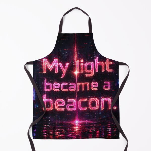 Item preview, My light became a beacon.(Cyberpunk ver) designed and sold by MaxDreamsArt.