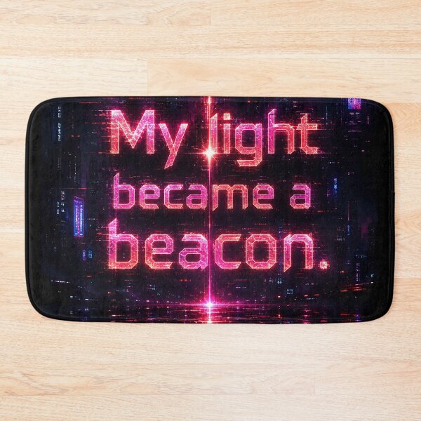 Item preview, My light became a beacon.(Cyberpunk ver) designed and sold by MaxDreamsArt.