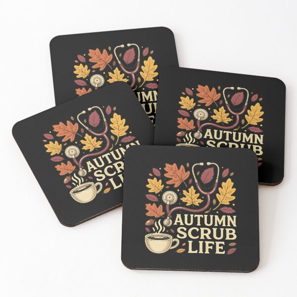 Artikelvorschau, Herbstliches Peeling, Stethoskop-Kaffee, Herbststimmung entworfen und verkauft von POUFARA.