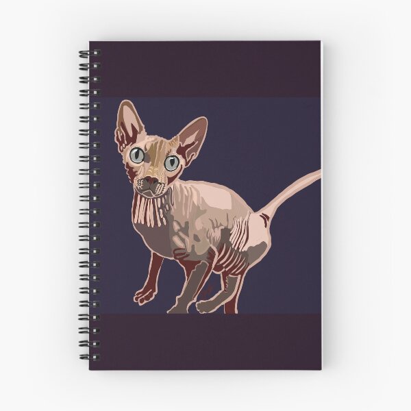 Item preview, Merlin the Sphynx Cat designed and sold by TinaJostDesigns.