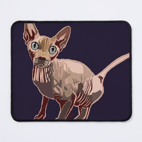 Item preview, Merlin the Sphynx Cat designed and sold by TinaJostDesigns.