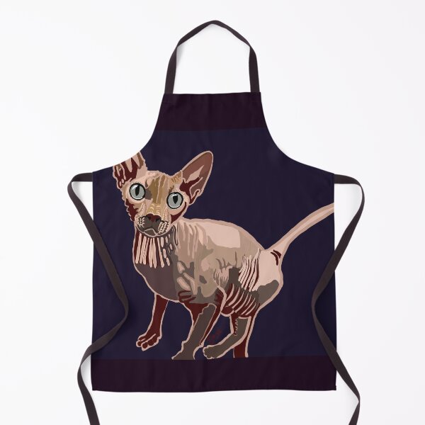 Item preview, Merlin the Sphynx Cat designed and sold by TinaJostDesigns.