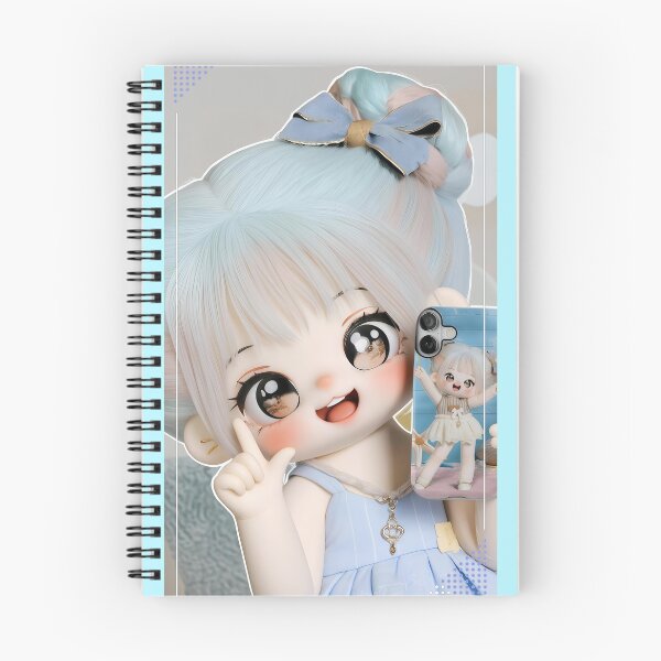 Item preview, Kawaii Pastel Anime Doll Selfie - Have a Nice Day designed and sold by Nicole_83.