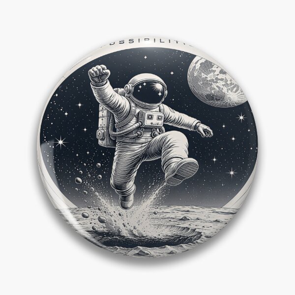 Item preview, Dream Beyond Gravity – Floating Astronaut Space T-Shirt Design designed and sold by Artisan Finds Online.