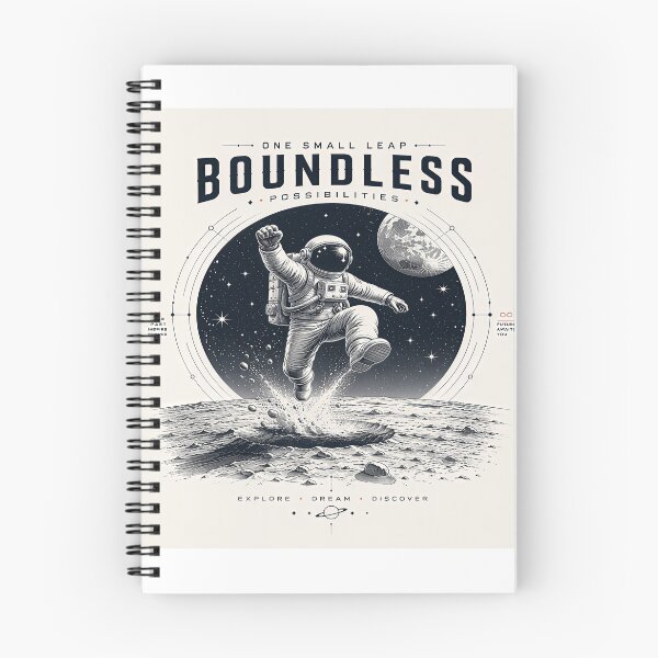 Item preview, Dream Beyond Gravity – Floating Astronaut Space T-Shirt Design designed and sold by Artisan Finds Online.