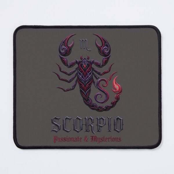 Item preview, Scorpio Daily Horoscope – Passionate & Mysterious Zodiac Sign Gothic Astrology Design designed and sold by Bhaskar Digital Art.