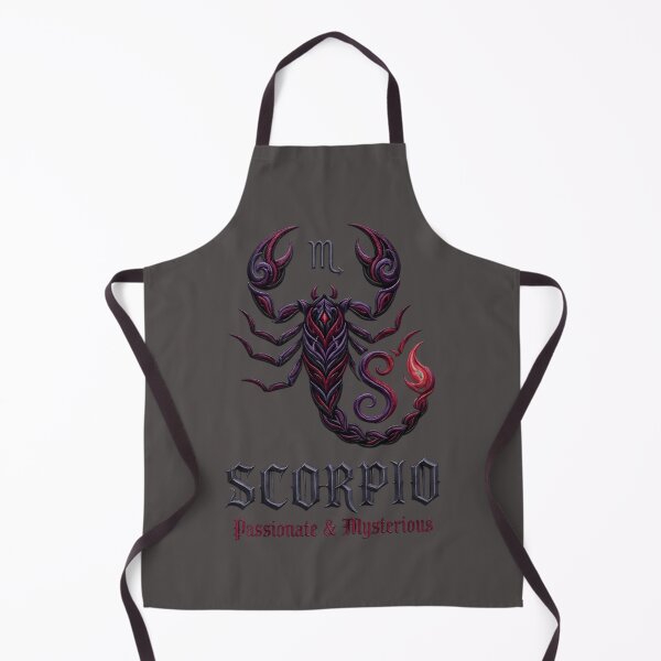 Item preview, Scorpio Daily Horoscope – Passionate & Mysterious Zodiac Sign Gothic Astrology Design designed and sold by Bhaskar Digital Art.
