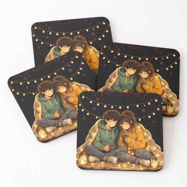 Item preview, Couple Little Moments | Cute Romantic Graphic Design designed and sold by VasiArtLab.