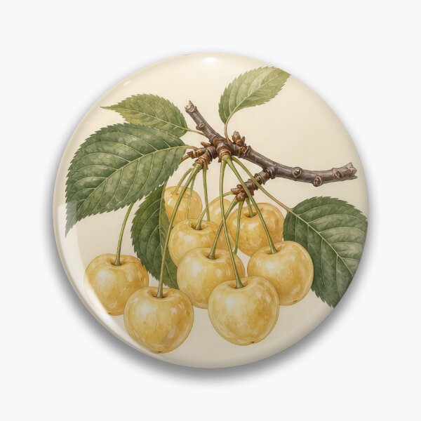Item preview, Vintage Cherry Varieties Botanical Print designed and sold by NuvoraNest.