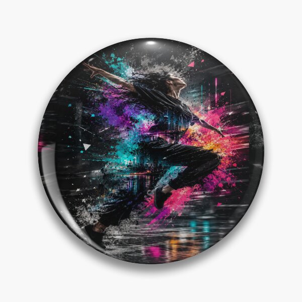 Item preview, Urban Motion - Neon Dance Explosion designed and sold by Personiq Kaleido.