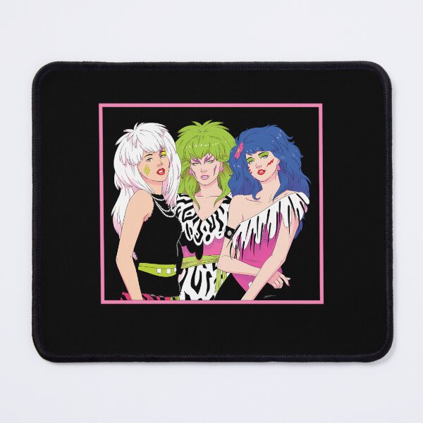 Item preview, Neon Glam Rock Girl Band Trio designed and sold by ReDesign7.