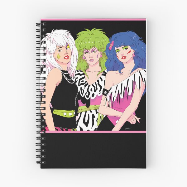 Item preview, Neon Glam Rock Girl Band Trio designed and sold by ReDesign7.