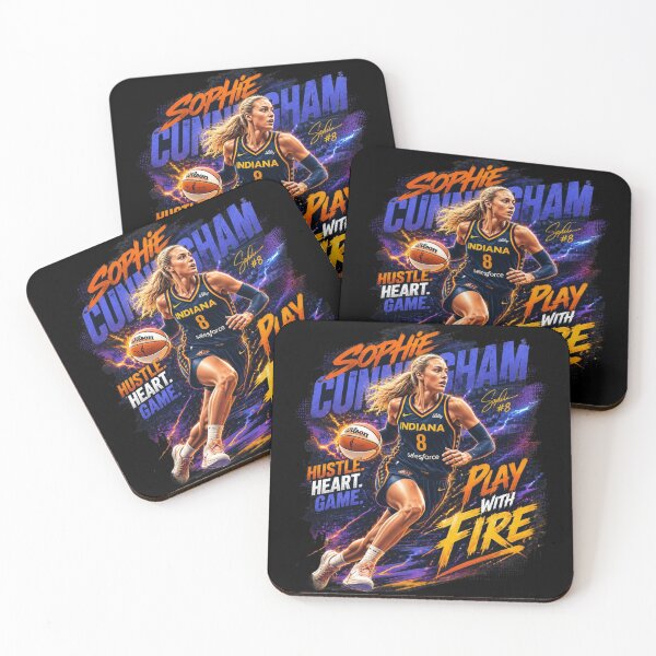 Item preview, Sophie Cunningham Basketball Graphic Tee – Women’s Sports Streetwear Poster Style, Hustle Heart Game Athletic T-Shirt, Dynamic WNBA Inspired Art Print designed and sold by Cavalier-org.