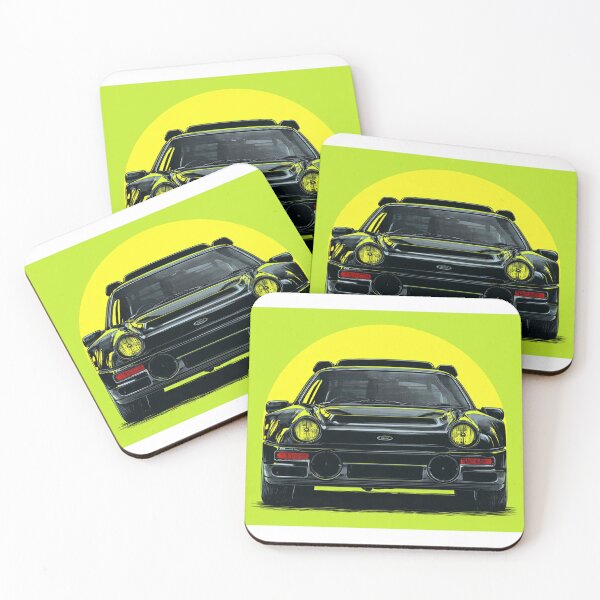 Item preview, Ford RS200 Group B Rally Legend Neon Retro Art designed and sold by Late Theory.