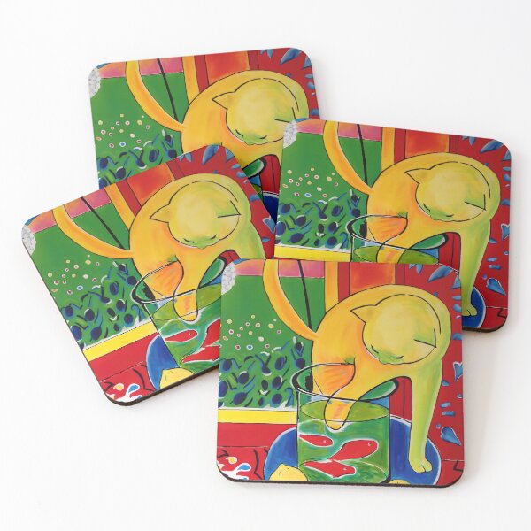 Item preview, The cat with Red fish by Henri Matisse designed and sold by Erlin Rudho.