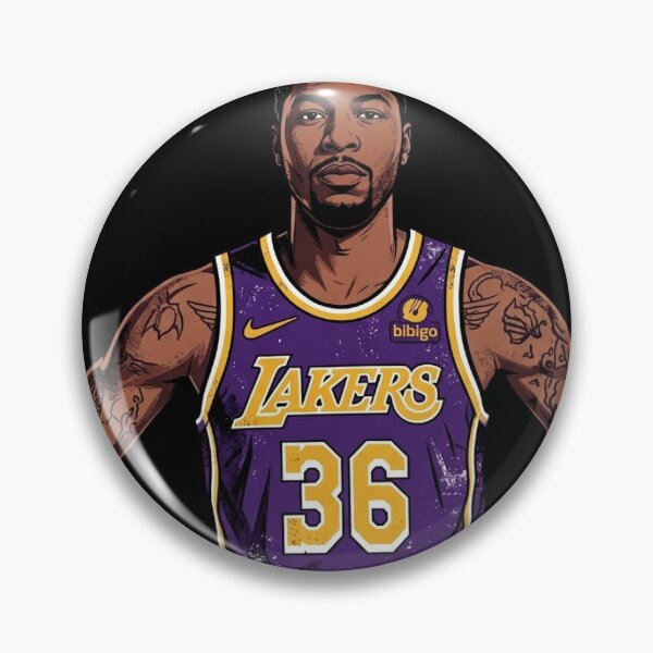 Item preview, Marcus Smart Lakers Potrait Art designed and sold by mazyoy.