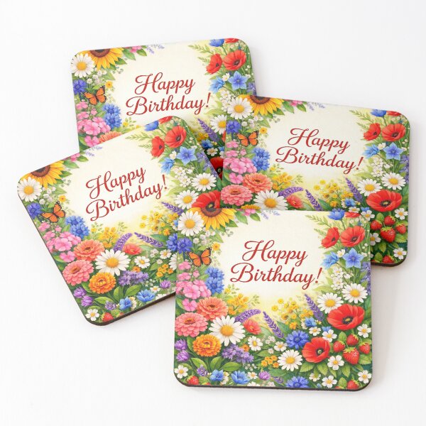 Item preview, "Happy Birthday!" designed and sold by JoyColorLove.