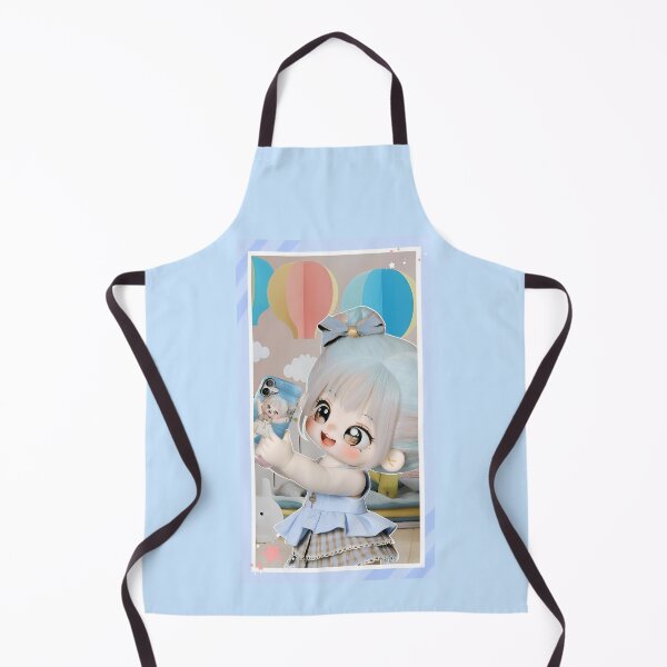 Item preview, Cute Kawaii Doll Pastel Hot Air Balloon Background designed and sold by Nicole_83.