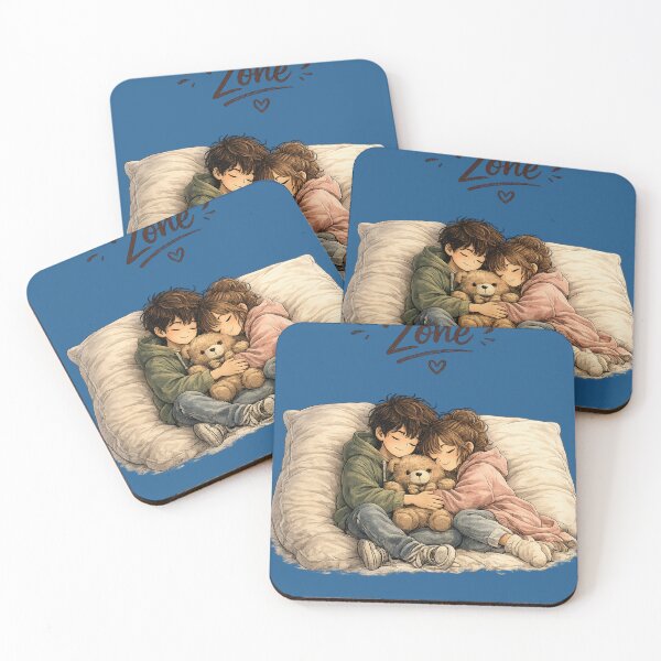 Item preview, Korean Couple | Romantic Aesthetic Graphic Design designed and sold by VasiArtLab.
