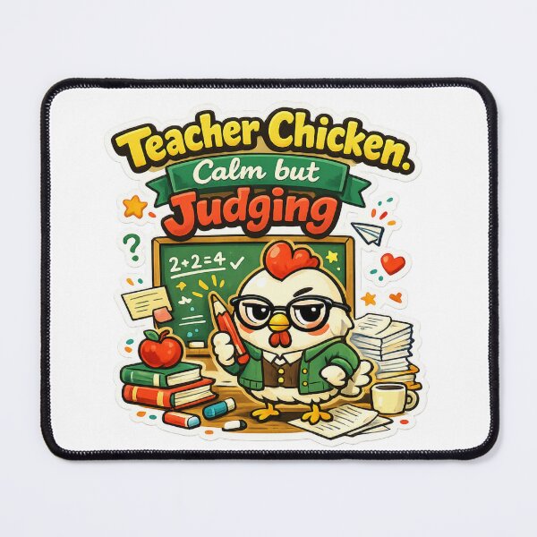 Item preview, Funny Teacher Chicken Sticker
designed and sold by Chill Chicken Studio.