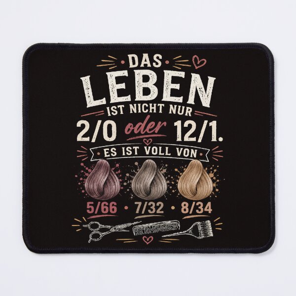 Artikelvorschau, Bunt statt nur schwarzweiß Friseur Haarfarbe Geschenk entworfen und verkauft von MyPriond.