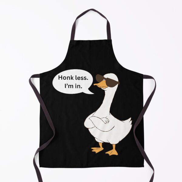 Item preview, Honk Less. I'm in. - Funny Gift Ideas with Geese designed and sold by Wordfall.