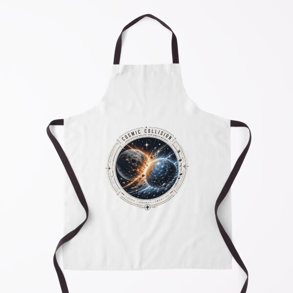 Item preview, Cosmic Collision – Chaos, Energy & Creation | Space T-Shirt Design designed and sold by Artisan Finds Online.