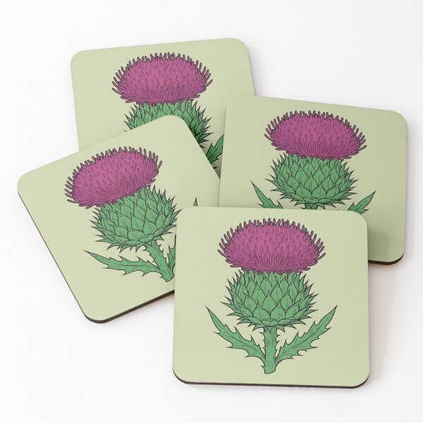Item preview, The Immortal Weed: Cirsium arvense Botanical Print designed and sold by FreiherrPK.