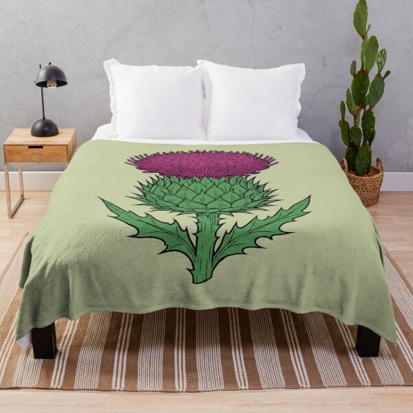 Item preview, The Immortal Weed: Cirsium arvense Botanical Print designed and sold by FreiherrPK.