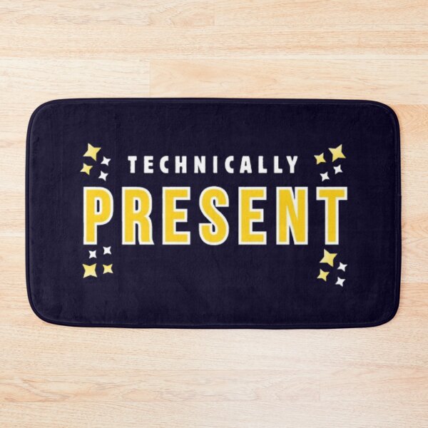 Item preview, Technically Present Funny Sarcastic Student Back To School T-Shirt designed and sold by HopeAndHustle.