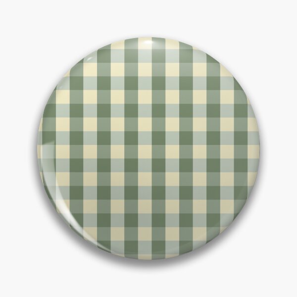 Item preview, Sage Green Gingham Cottagecore Vintage Check Autumn Print designed and sold by DColourMuse.