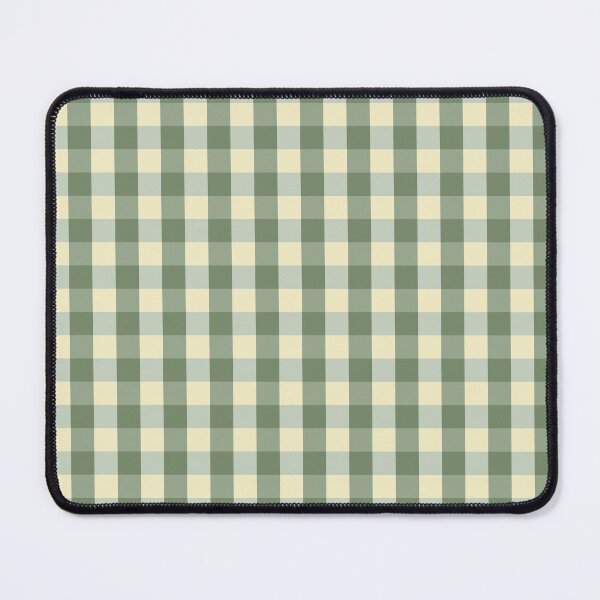 Item preview, Sage Green Gingham Cottagecore Vintage Check Autumn Print designed and sold by DColourMuse.