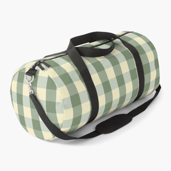 Item preview, Sage Green Gingham Cottagecore Vintage Check Autumn Print designed and sold by DColourMuse.