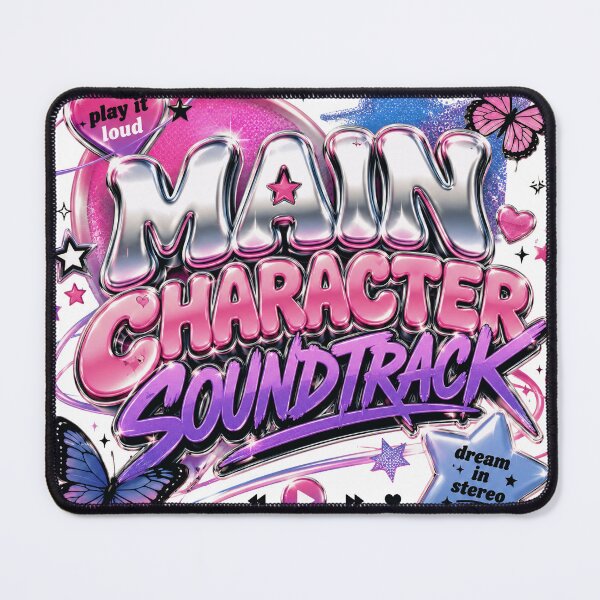 Item preview, Main Character Soundtrack, Y2K Pop Music Aesthetic designed and sold by Teesamust.