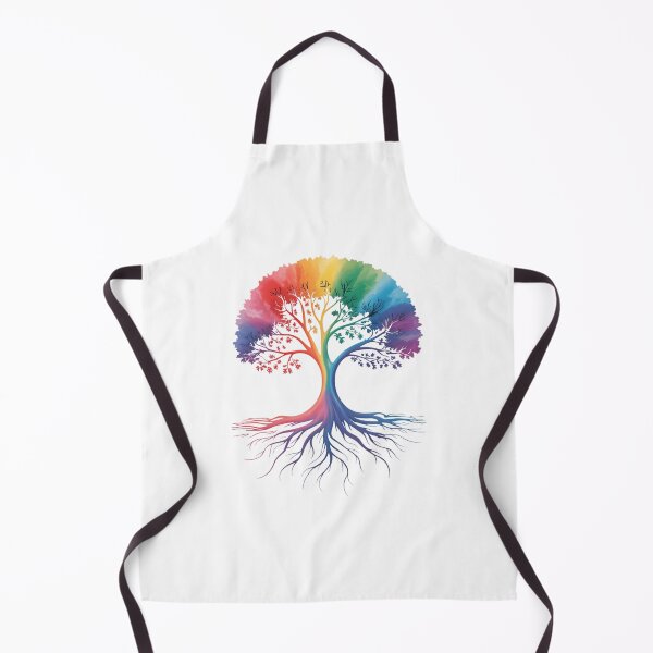 Item preview, Gay Pride Month Tree LGBTQ Ally Rainbow Lesbian designed and sold by SapfireStuArt.
