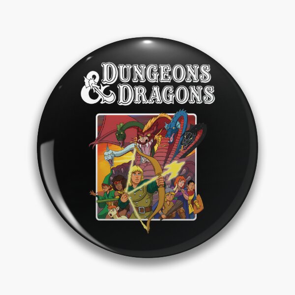 Item preview, Dungeons & Dragons 80s Cartoon designed and sold by Roseandblood.
