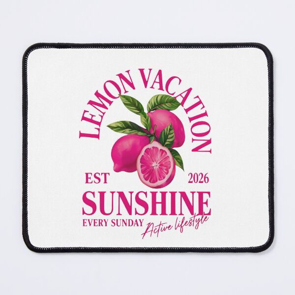 Item preview, Lemon Vacation Sunshine every Sunday designed and sold by Flow-n-Flourish.