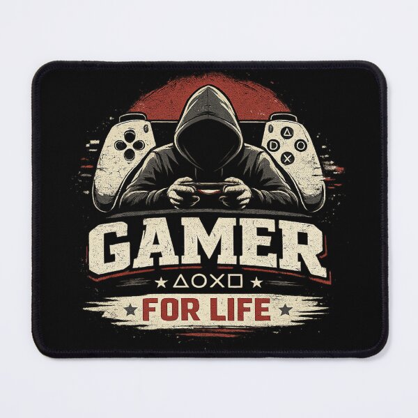 Item preview, Gamer For Life T-Shirt – Minimal Gaming Design, Retro Gamer Style, Controller Graphic Tee, Gaming Lover Gift designed and sold by Artimax-Studio.