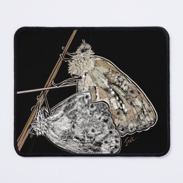 Item preview, A Pair of Marbled White Butterflies designed and sold by TinaJostDesigns.