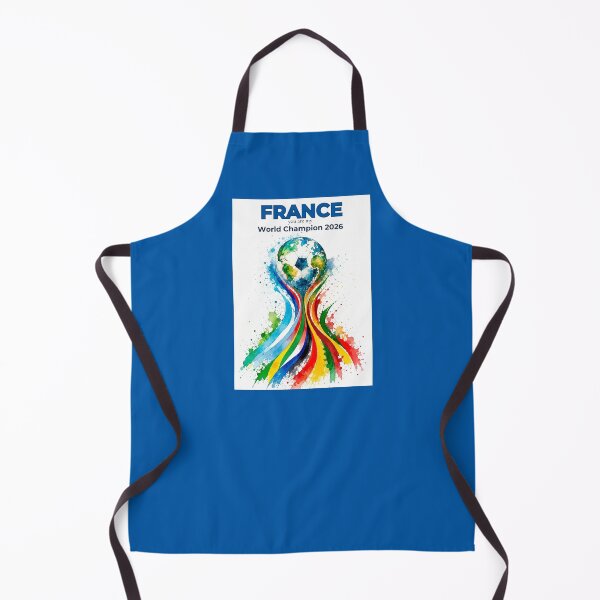 Item preview, France 2026 World Cup Champion Watercolor Football Art designed and sold by EMC Store.